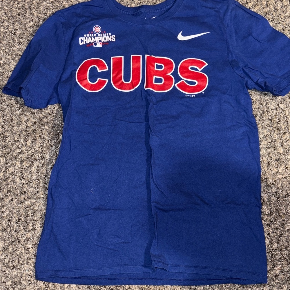 Nike Kids Blue Cubs Champions Tee